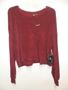 VOLCOM Women's Pull Over Crewneck Sweater RECOMMENDED 4 ME - BUR - Small - NWT - Picture 1 of 1