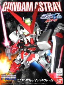 Marco rojo Bandai BA-BB-248 SD MBF-P02 Gundam Astray - Imagen 1 de 1