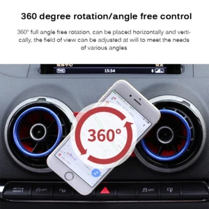 Car Phone Holder Air Vent Mount Rotating Mount Auto Accessory For Audi A3 S3 8V - Bild 1 von 15