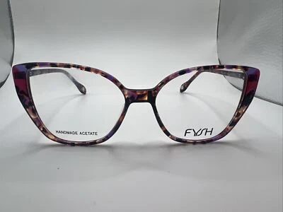 FYSH 3703 S412 54/15-135 pink multi color women’s frames 80 - Image 1 of 4