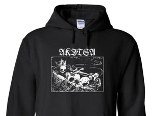 Sudadera con capucha Akitsa metal negro - Imagen 1 de 1
