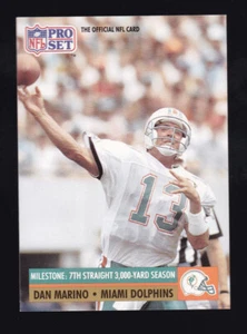 1991 Pro Set Dan Marino #25 Miami Dolphins - Picture 1 of 2