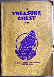 1941 Yearbook JOHN R. ROGERS HIGH SCHOOL Spokane, Washington THE TREASURE CHEST - Picture 1 of 9