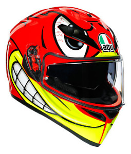 *FREE SHIPPING* AGV K3 HELMET BIRDY RED/YELLOW PICK YOUR SIZE