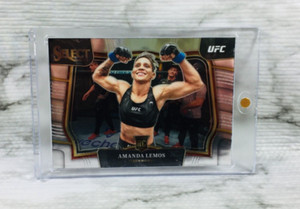 2023 Panini UFC Select #292 AMANDA LEMOS Octagonside RC Rookie Card SSP!!!