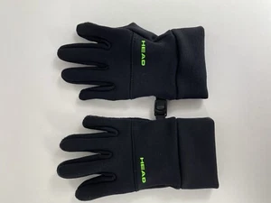 Youth Head Gloves Black And Green Size Small EXCELLENT CONDITION - Picture 1 of 3