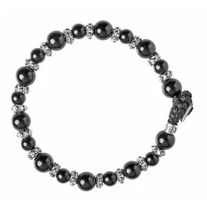 Bracciale Unisex GERBA 168 con Cordoncino Pietre Naturali e Argento 925 - Picture 1 of 3
