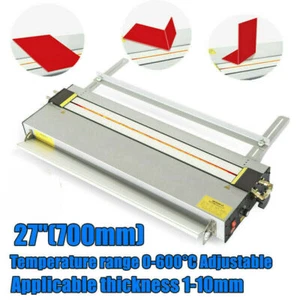 Caja de luz acrílica de 27"/700 mm de plástico PVC PP ABS dobladora dobladora calentador - Imagen 1 de 9
