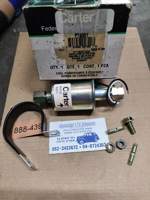 1988-1996 6.2L-6.5L GM Chevy Carter P74001 Diesel Electric Fuel Supply Feed Pump - Image 1 of 4