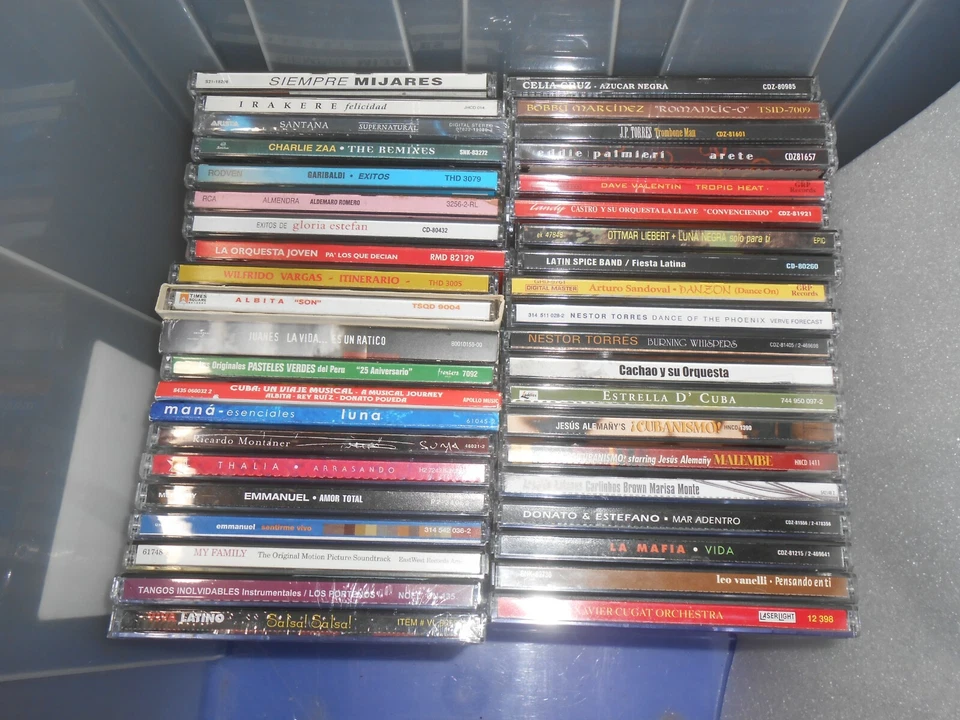 Lot Of Various Latin, Salsa, Pop, Merengue CDS  - Tested ( Pick One or More ) Foto 1 de 1