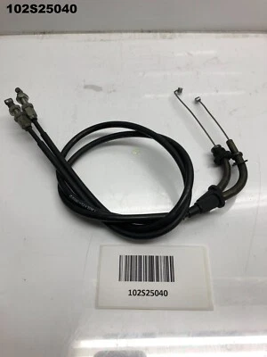 SUZUKI GSXR 1000 2003 - 2004 THROTTLE CABLES GENUINE OEM M2039 LOT102 102S25040 — 第 1/2 张图片