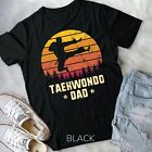 Mens Retro Vintage Taekwondo Dad Funny Martial Art Gift Unisex T Shirt