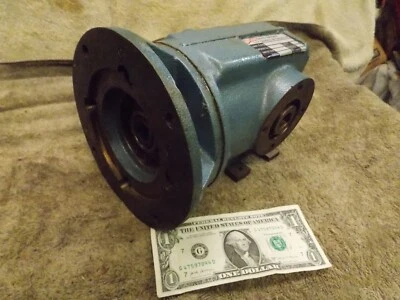 David Brown Gear Reduction Box Speed Reducer Gearbox 64:1 5/8 in 3/4" out 27 rpm - Image 1 of 4
