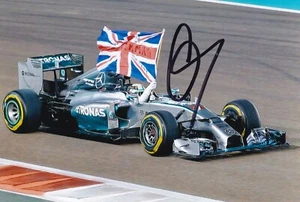 Lewis Hamilton F1 Champion hand autographed 6x4 photo Mercedes-AMG Petronas #44 - Bild 1 von 1