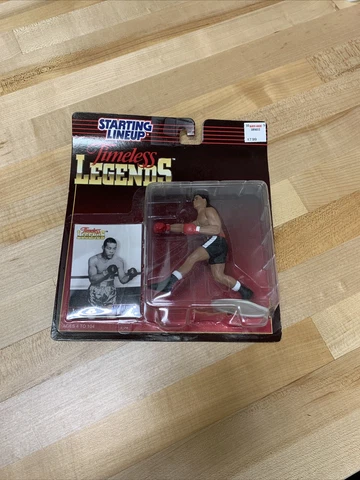 Joe Louis 1995 Kenner Starting Lineup Timeless Legends Boxing Figure Box 52 Cover