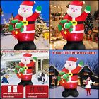Santa Christmas Outdoor Inflatable Claus 6ft Decorations Blow Up Yard Ft Led
