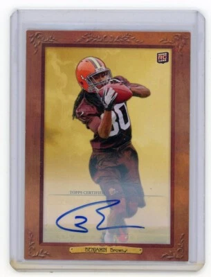 2012 Topps Turkey Red Travis Benjamin RC Auto #'d 165/169 NICE L@@K!! - Image 1 of 2