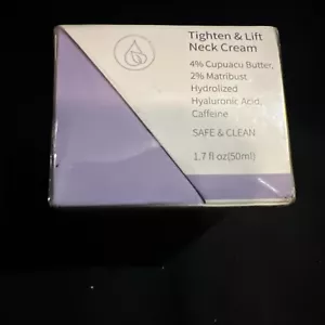 Neck Firming Cream | Advanced Moisturizer for Tight and Youthful Skin 1.7oz Seal - Picture 1 of 4