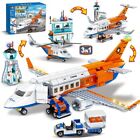 HOGOKIDS City Passagierflug Flugzeug Baukasten 3 IN 1 Hubschrauber für Kinder 6+