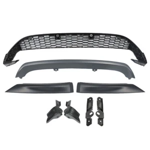 For Ford Focus 2015 2016 Mesh Front Bumper Cover Lower Grille With 3 Front Lips - Picture 1 of 19