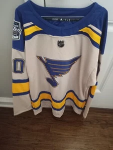 Adidas Winter Classic St. Louis Blues Jordan Binnington jersey XL 52 - Picture 1 of 7