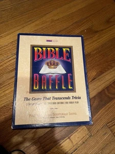 Bible Baffle Religious Board Game Trivia Old & New Testament 1996 Talicor USA - Picture 1 of 5