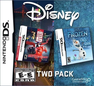 Frozen und Big Hero 6 Disney 2er Pack für Nintendo DS DSi 3DS 2DS 9E - Bild 1 von 4