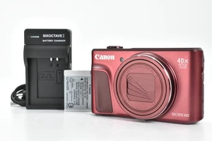 [No extra costs!]Canon PowerShot SX720 HS Digital Camera RED 20.3MP JAPAN N Mint - Picture 1 of 10