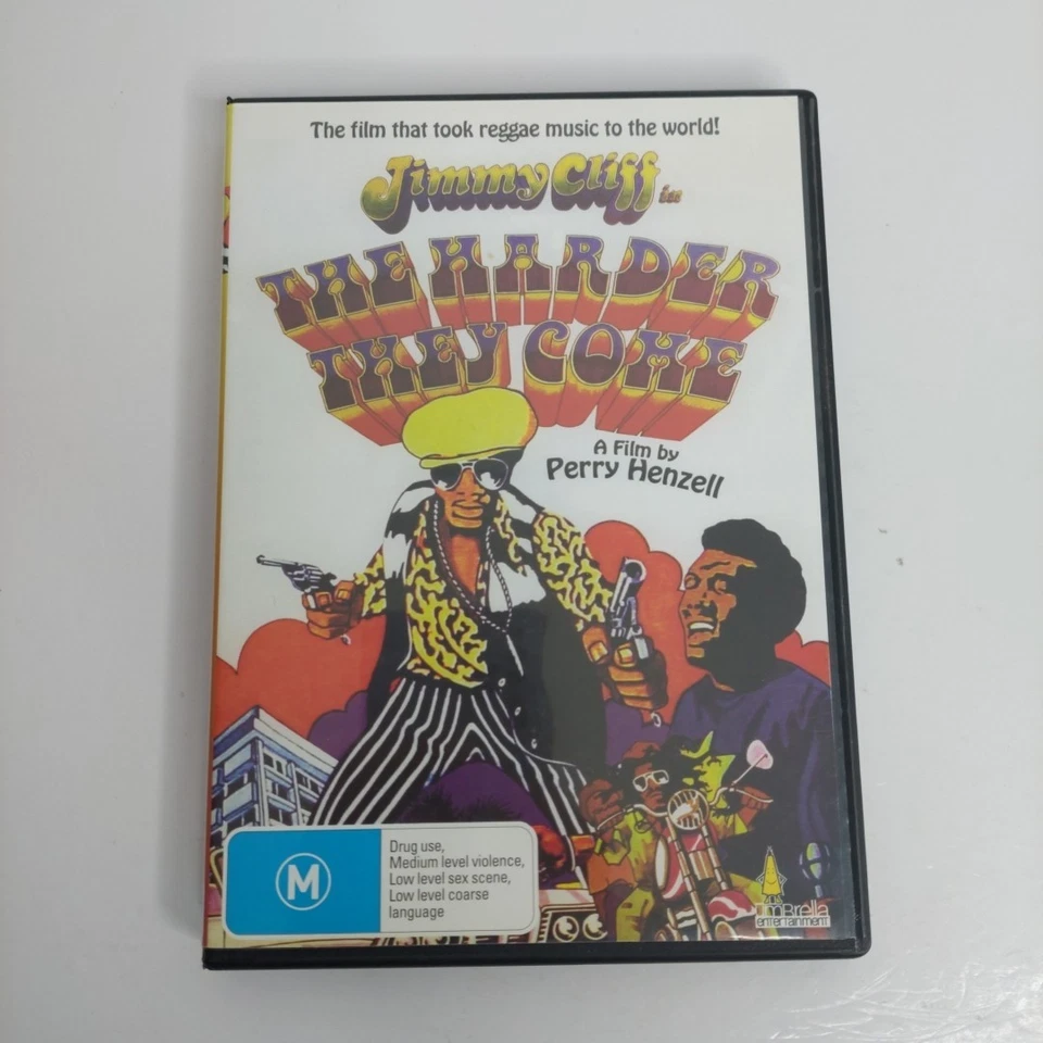 Jimmy Cliff in The Harder They Come DVD a Film by Perry Henzell NTSC Region Free - Image 1 of 4