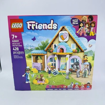 LEGO FRIENDS: Clínica Veterinaria de Caballos y Mascotas (42651) Juego de Construcción Mini Figuras SELLADO NUEVO Foto 1 de 4