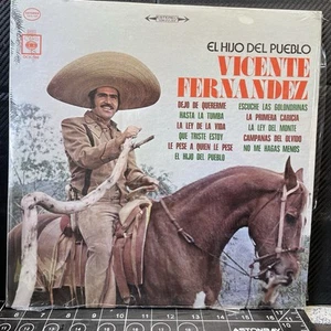 Vicente Fernandez / El Hijo Del Pueblo / Vinyl Record LP 33 Rpm II - Foto 1 di 4