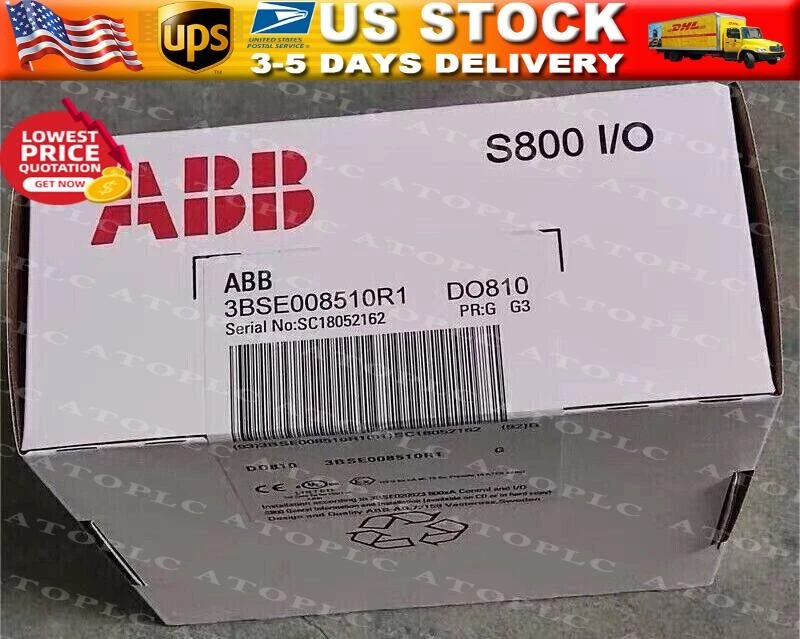 DO810 3BSE008510R1 ABB Output module 24V 16 CH Brand new Via FedEx or DHL - Image 1 of 1