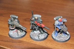Warhammer 40K Space Marine Eliminators built/painted - Picture 1 of 5