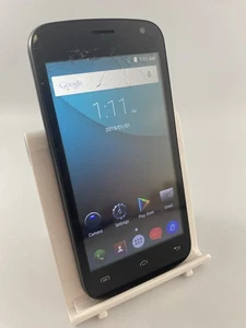 Doogee X3 Black Unlocked Dual SIM 8GB 4.5" 1GB RAM Android Smartphone Cracked - Picture 1 of 15