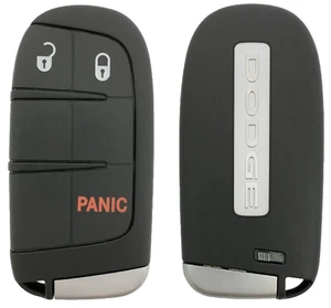 1 New OEM For Select Dodge 3 Buttons Keyless Smart Remote Key Fob 68066349AA - Picture 1 of 2