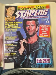 Starlog #97 August 1985 - Mel Gibson Mad Max - Foto 1 di 2