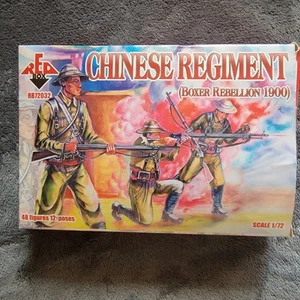 Red Box Models 1/72 REGGIMENTO CINESE 1900 BOXER RIBELLIONE set figurine - Foto 1 di 3