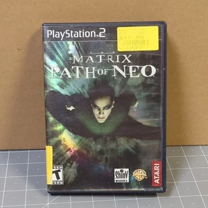 The Matrix: Path of Neo (Sony PlayStation 2, 2005) PS2 no manual Tested - Picture 1 of 3