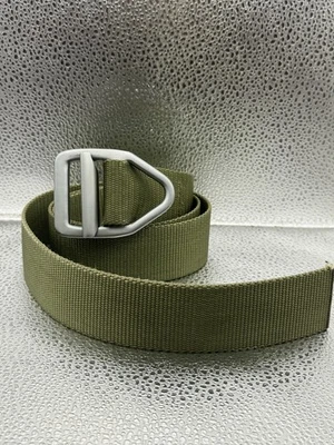 Cabelas Cinturón Táctico Web Para Hombres Verde Militar Correa de Nylon Hebilla de Metal Hecho en EE. UU. Foto 1 de 4