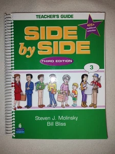 Side by Side 3: Teachers Guide by Molinsky & Bliss 3rd ed 2002 vg cond pb spiral - Imagen 1 de 6