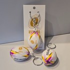 Gilbert Rugby Ball Keyring Women RWC25 England Bath Bristol Wales South Africa++