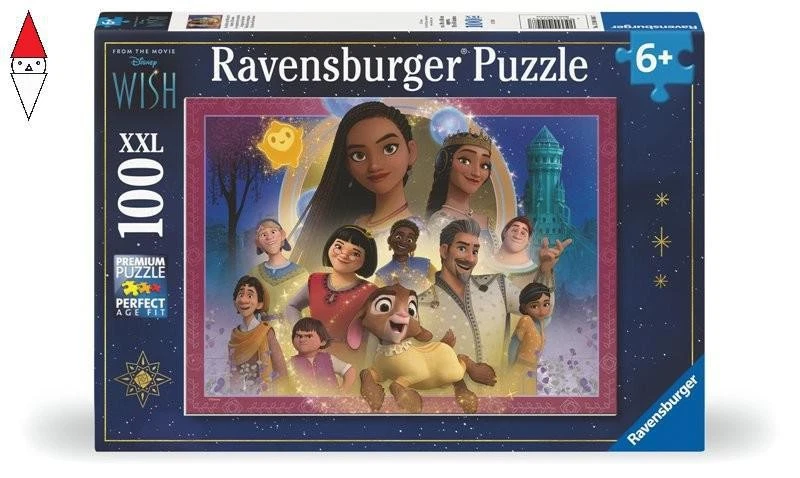 PUZZLE RAVENSBURGER PUZZLE 100 PZ XXL DISNEY WISH - Immagine 1 di 1