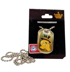 Collar de aminoácidos irlandeses de lucha de la Universidad de Notre Dame de colección con logotipo de metal con licencia - Imagen 1 de 4