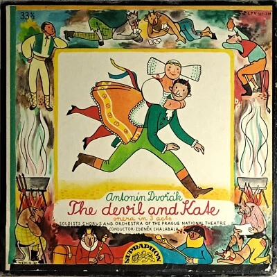 Antonín Dvořák - The Devil And Kate (Opera In 3 Acts) - LPV 337-339 - Triple LP - Image 1 of 3