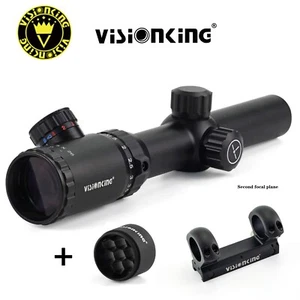 Visionking 1.25-5x26 Rifle Scope & Sunshade Picatinny Elastic Mount Scope 3o8 - Picture 1 of 11
