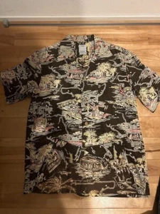 Camicia VISVIM Aloha DUKE SHIRT SUNSHINE marrone taglia 3 - Foto 1 di 5