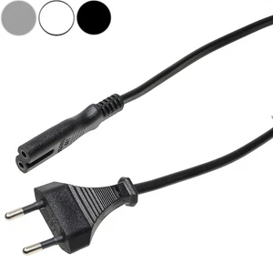 Eurokabel Stromkabel 2 polig Radio Kleingeräte Netz kabel Eurostecker 2 3 5 10 m - Bild 1 von 7