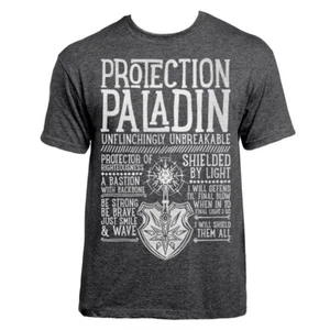 World of Warcraft / RPG inspiriert PROTECTION PALADIN T-Shirt - Unisex / Herren - Bild 1 von 1