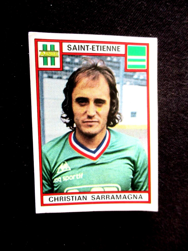 SARRAMAGNA ASSE ST-ETIENNE  image sticker N° 276  FOOTBALL 76 PANINI  1976 FOOT - Photo 1/1