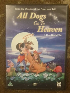 ALL DOGS GO TO HEAVEN DVD DON BLUTH CARTOON  - Picture 1 of 2